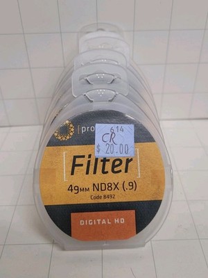 Promaster Digital HD Filter 49mm ND8x (.9) Code 8492