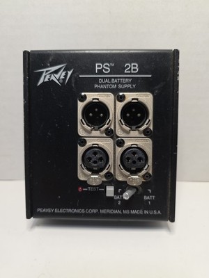 Peavey Phantom Power Supply,  2 channel, dual - PS 2B