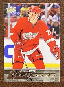 2015-16 Upper Deck Dylan Larkin Young Guns #228 UD Series 1 Rookie Red Wings