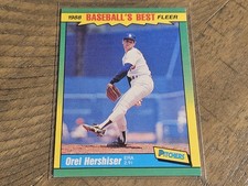 1988 Fleer Baseball's Best #18 Orel Hershiser Nmmt
