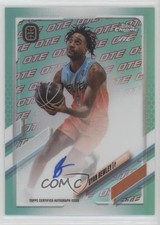 2021 Chrome OTE Overtime Elite Aqua & Red Refractor 85/99 Ryan Bewley Auto nd3