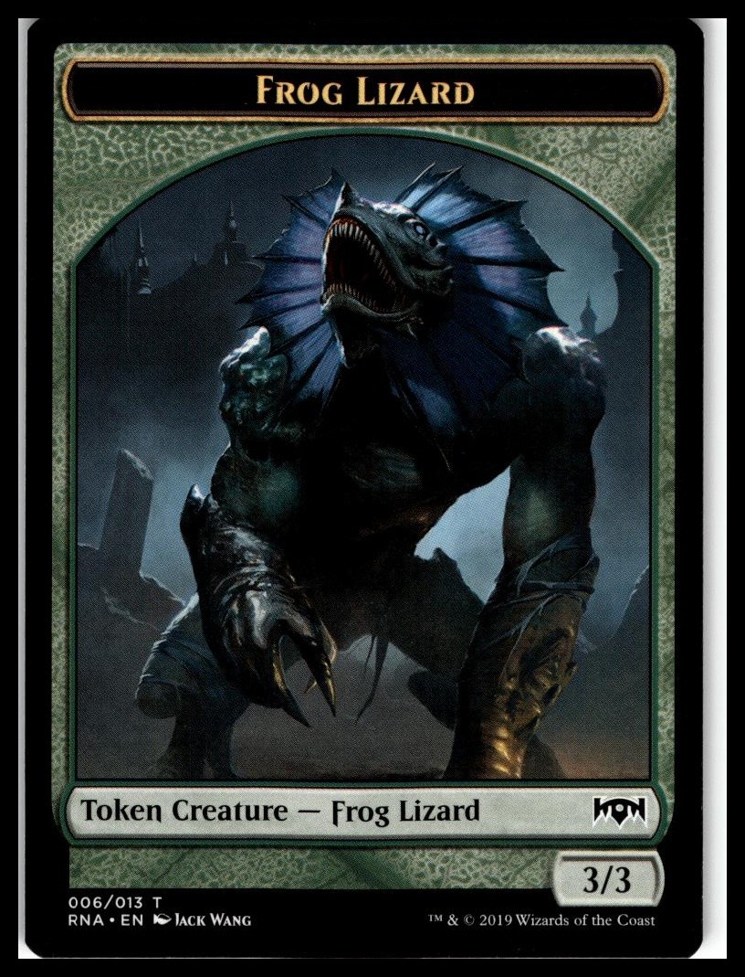 Gatecrash #3 Frog Lizard Token