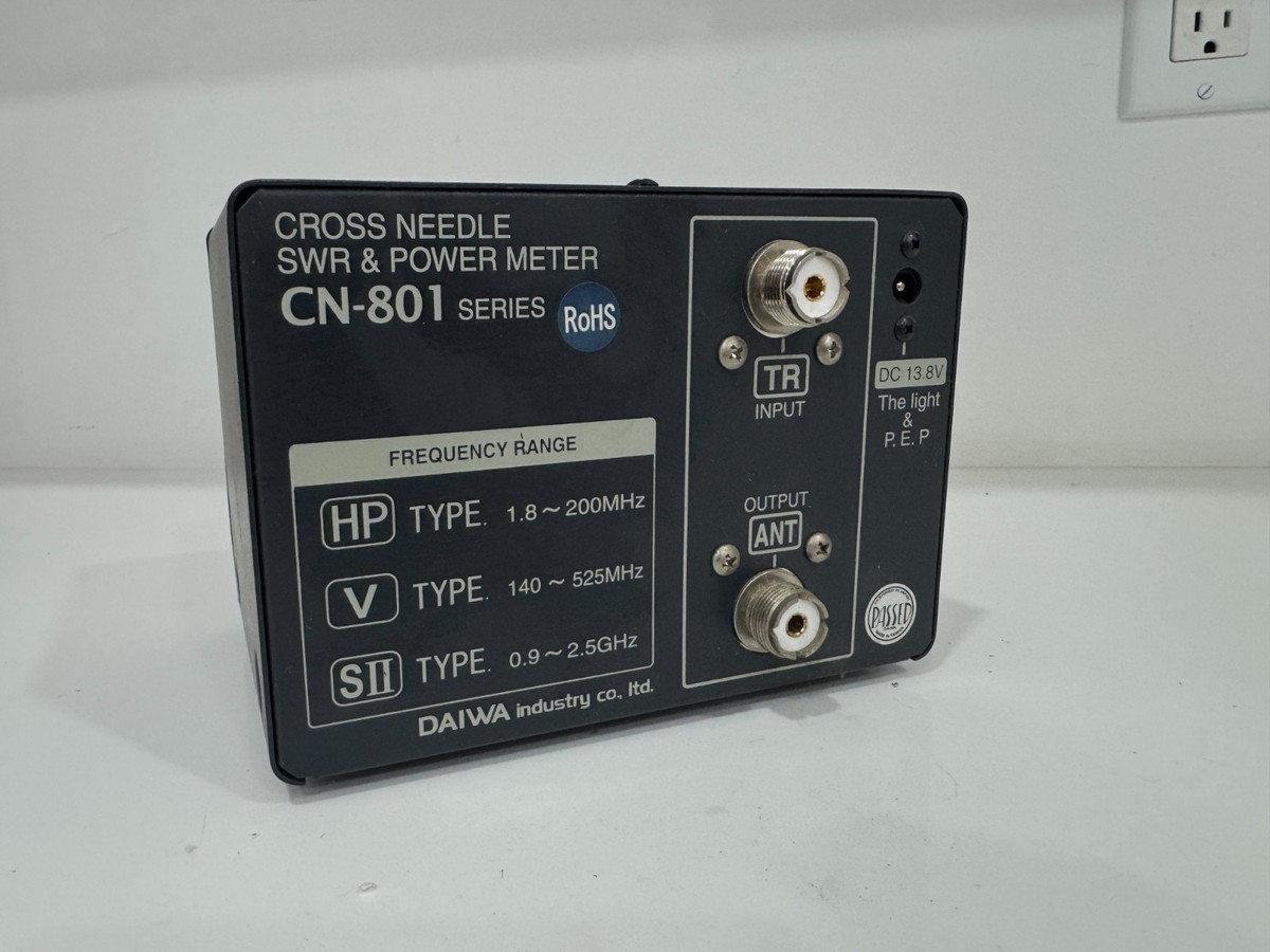 Daiwa CN-801 SWR & Power Meter (1.8-200MHz) HP Type NO PSU | eBay