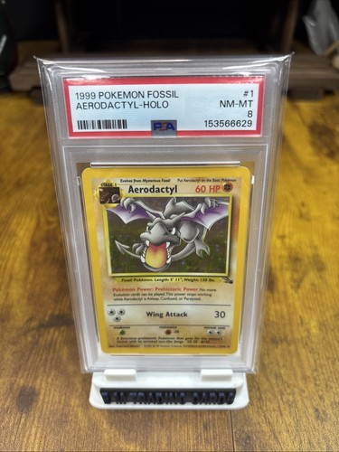 Aerodactyl (Unlimited) graded PSA 8 for sale on eBay