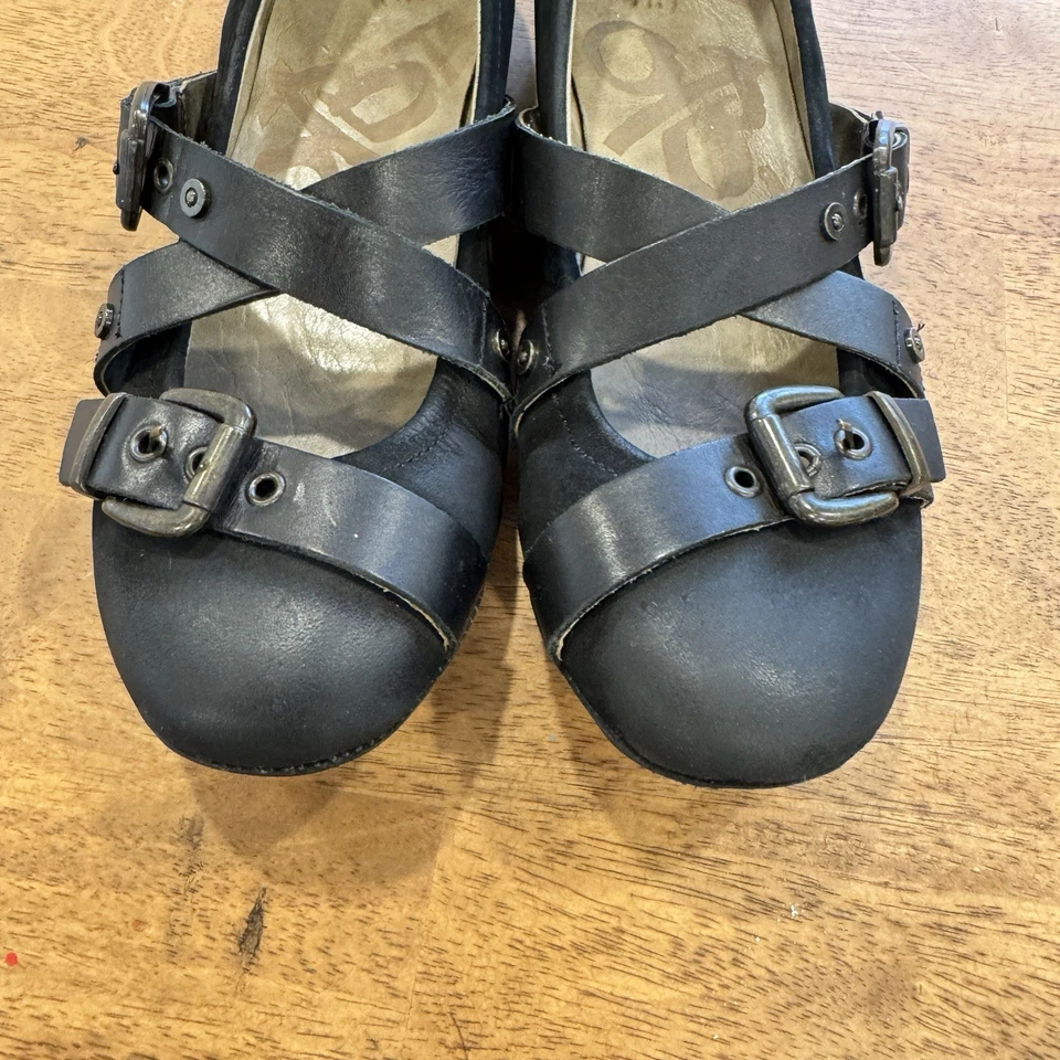 OTBT Park Hills Negro Ballet Hebilla Pisos Mujer 8M Informal Confort Gótico Punk Y2K Foto 2 de 4