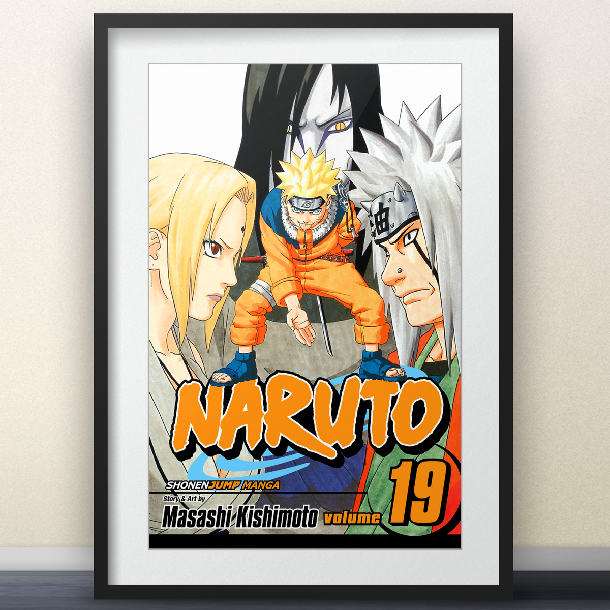 Naruto Vol 19 Cover Art - 11x17