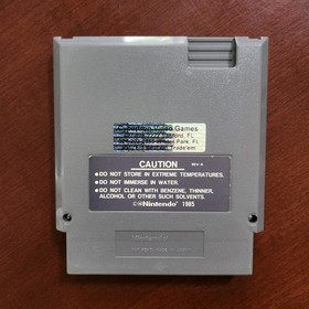Back to the Future (Nintendo NES, 1989) Cartridge Only