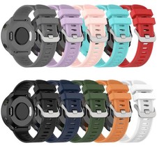 20mm For Garmin Forerunner 55 165 245 645 Venu Silicone Strap Watch Sports Band