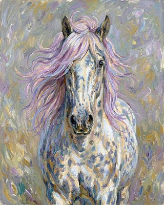 Horse Art Fantasy Filly 8x10 art print. Free Shipping  0092