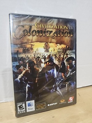Sid Meier's Civilization IV: Colonization (Apple, 2009) Intel Mac - NEW SEALED!