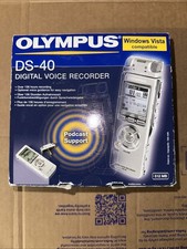 Olympus DS-40 Digital Stereo Voice Recorder NIB MP3 WMA Dictation Recorder