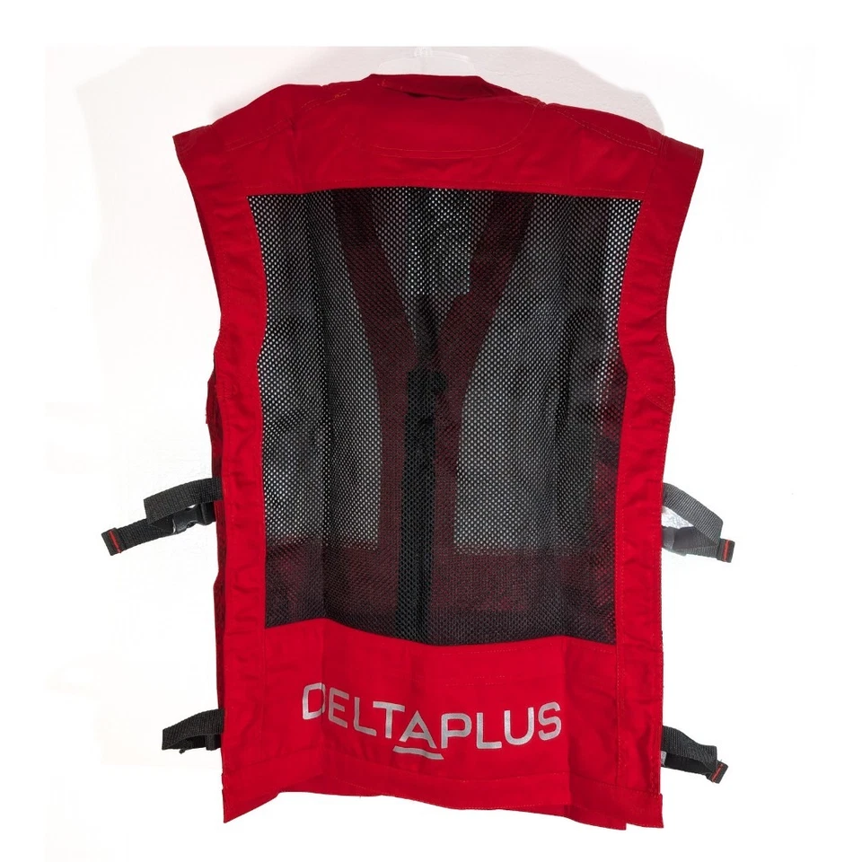 Delta Plus WELJE70M Chain Saw ProVest II, 38"-42" RED Size M  - Image 2 of 3