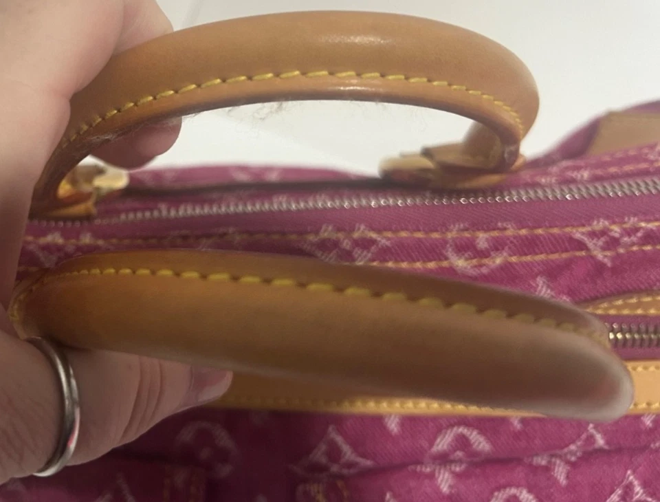 Louis Vuitton Pink Denim Neo Speedy - Image 4 of 4