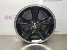 07 Ford Mustang Gt 18x8-12 Wheel Aluminum 5 Funnel Spokes Black See Images