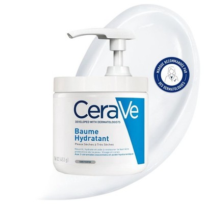 CeraVe Feuchtigkeitscreme für Körper und 454 g (1er Pack), 