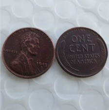 1943-D Lincoln Wheat Cent Penny Rare Sought As shown in the figure