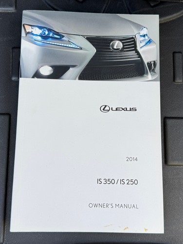 2014 14 Lexus IS350 IS250 COMPLETE OEM Owner + Navigation Manual Set + Case - Picture 2 of 6