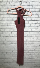 NEW Fashion Nova Youth Teen Girl L (Pit to Pit 10") Red Sleeveless Bodycon Dress