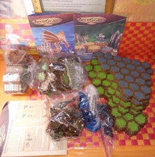 Game, Hero Scape, The Battle of All Time, 2 players, complete, vtg 2004 by Hasbr