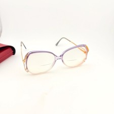 Vintage Tura Eye Glasses Mid Mod Purple Eyeglasses Oversized