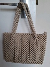 Vintage Beaded handbag purse Made in Hong King - Mod 60's