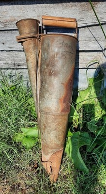 Antique Galvanized W.B. Owen Brookneal, VA. Automatic Hand Tobacco Setter. Works