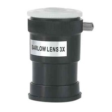 Barlow Lens 3X Plastic for 1.25" Telescope -Economical Practical Multiplier Lens