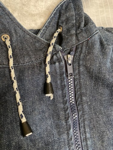 Vintage VOLCOM Winter Coats "The Guns of Brixton" Denim Vest Jacket USA Made - M - Picture 8 of 14