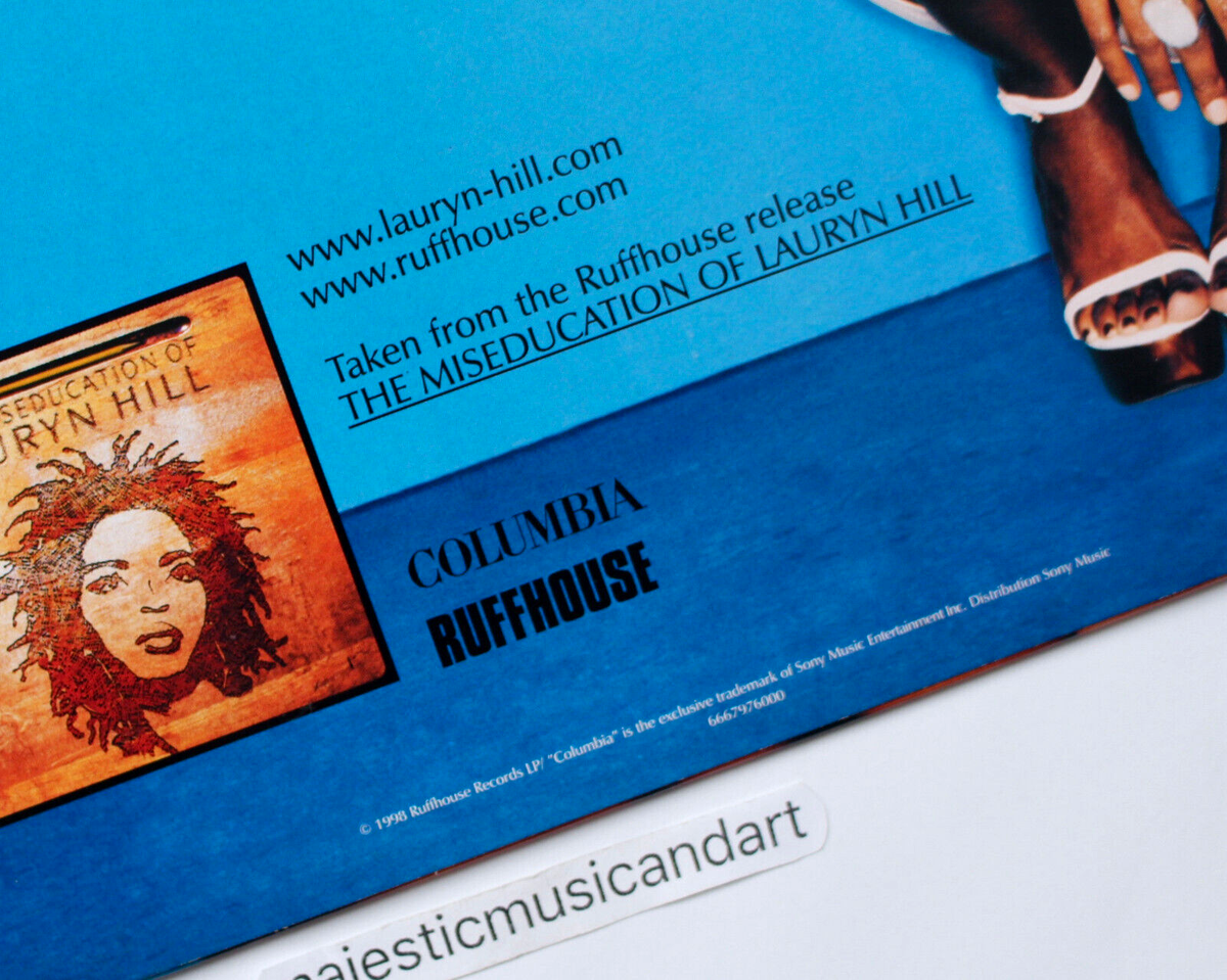STUNNINGLY BEAUTIFUL 1998 ORIGINAL LAURYN HILL OF THE FUGEES 12