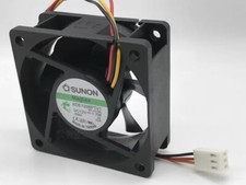 SUNON 6025 KDE1206PTV1 DC12V 1.7W DC Fan 60 25MM 3-Wire Silent Cooling Fan