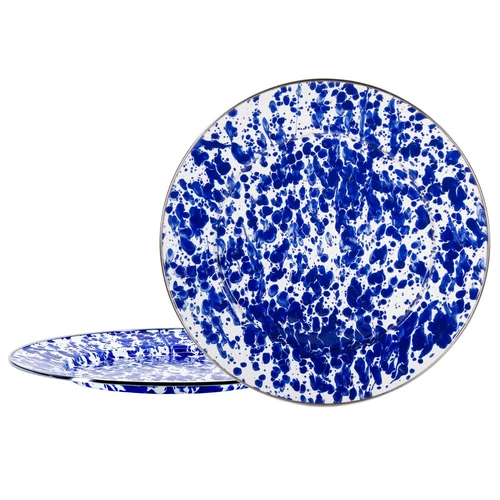 Golden Rabbit Charger Plates Enamelware - Thumbnail 5
