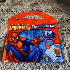 NEW Spider Sense Spider-Man Stickers To Go 625 Pack W/ FREE SHIPPING