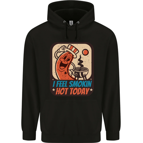 BBQ Smokin Hot Today Funny Grill Childrens Kids Hoodie - Picture 16 of 84