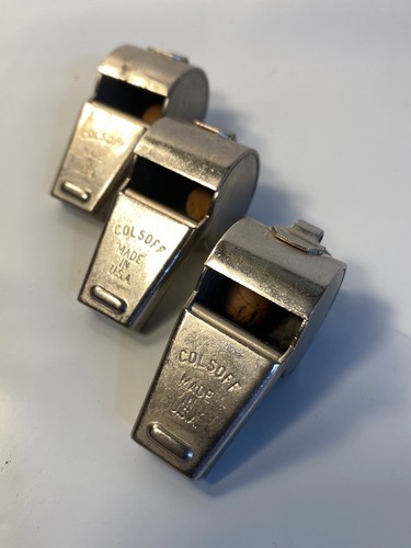 Vintage Colsoff Whistles Lot of 3