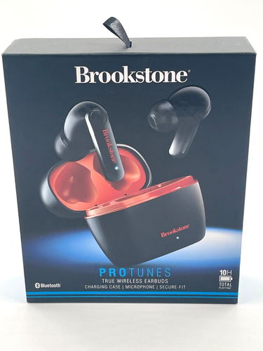 Brookstone PROTUNES True Wireless earbuds Bluetooth NEW VERSION - Picture 2 of 3