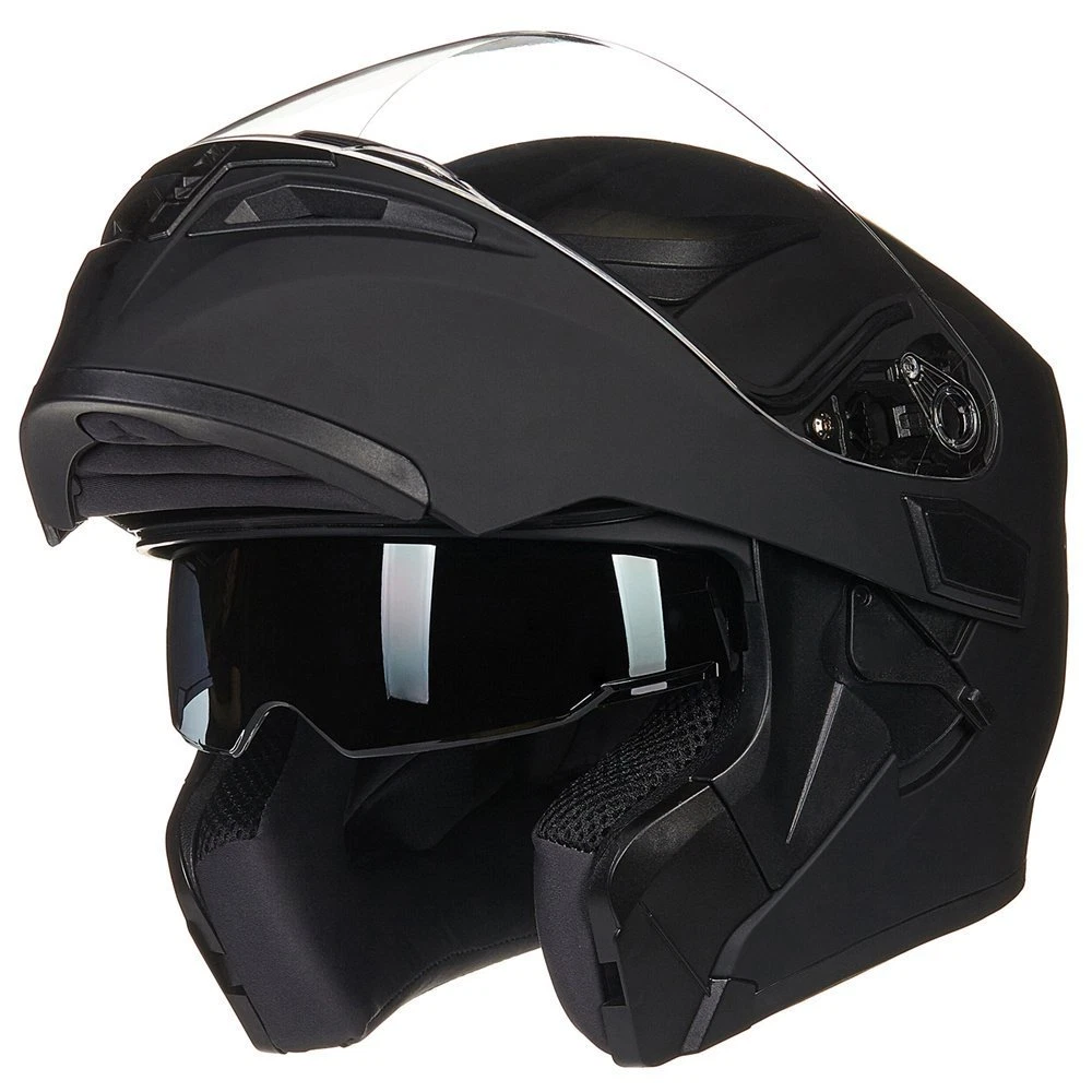 Black Motorcycle Helmets for sale | eBay