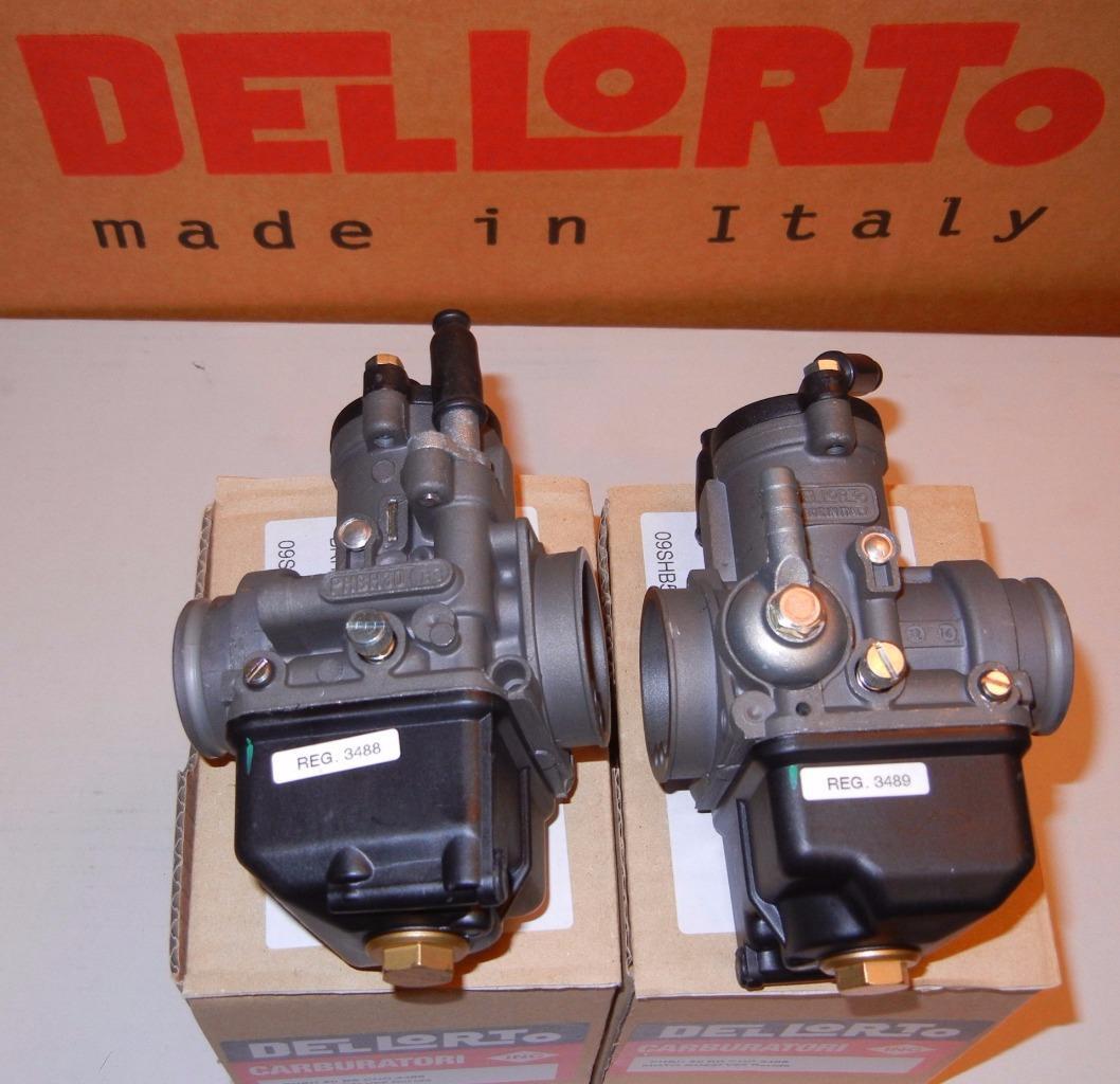 Dellorto PHBH BS/BD 30mm PAIR carburetors Moto Guzzi V65