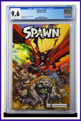 Spawn #126 CGC Graded 9.6 Image July 2003 White Pages Comic Book.