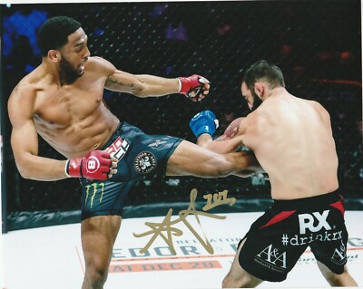 AJ MCKEE SIGNED AUTO'D 8X10 PHOTO MMA BELLATOR 263 253 236