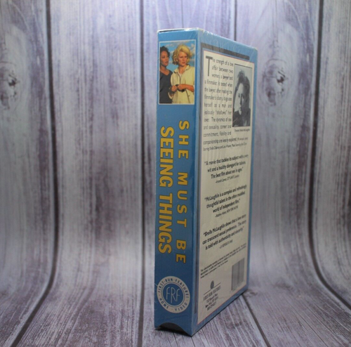 INSANELY RARE She Must Be Seeing Things VHS Tape SEALED Gay Lesbian Interests - Picture 2 of 6