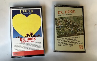 DR HOOK CASSETTE TAPE ''GREATEST HITS'' 1987 & Better Love Next Time