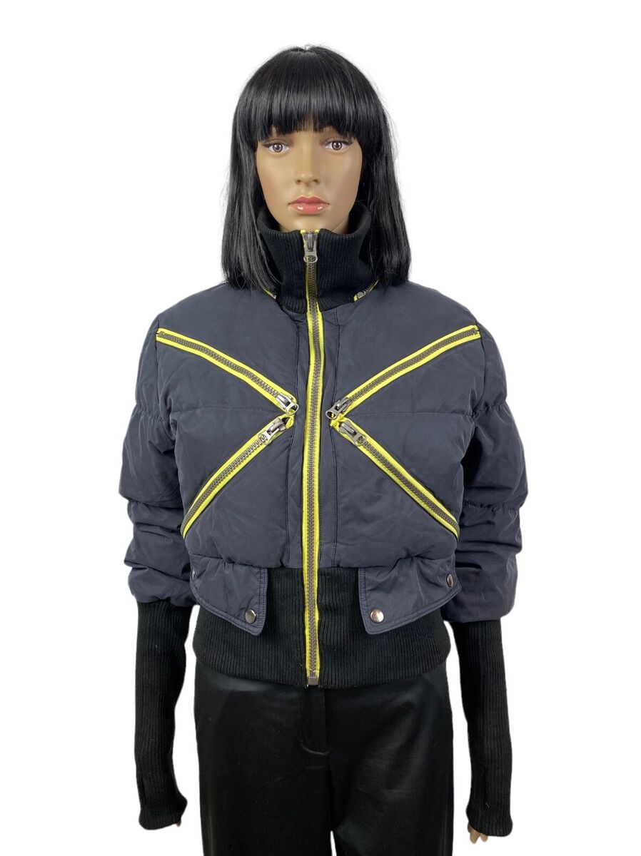DAITE Y2K ZIPERS Down Jacket bomber size 14 | eBay DAITE Y2K ZIPERS Down Jacket bomber size 14 | eBay
