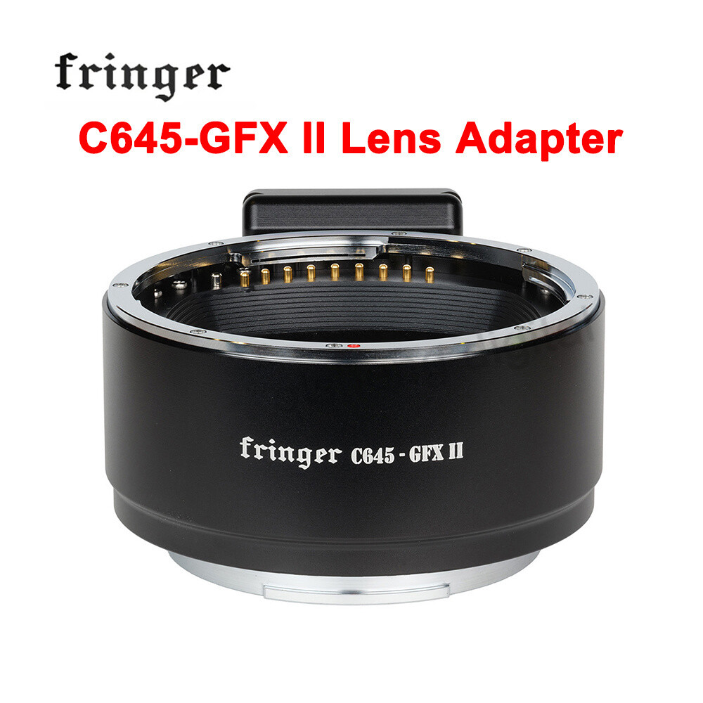 soseki 　GFX100 fringerp645 gfx Fringer C645-GFX II Lens Adapter for Contax 645 Lens to Fuji
