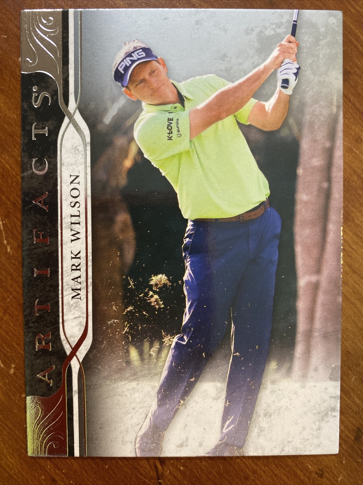 2021 UD Artifacts Golf 28 Mark Wilson