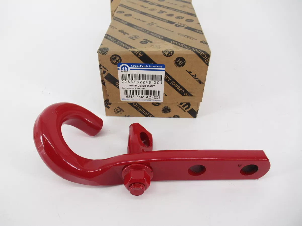 Jeep jk rear tow hook passenger side outlet