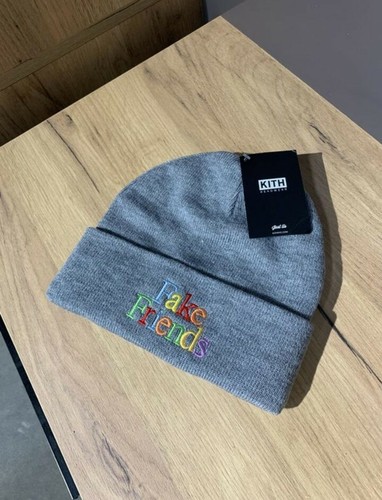 KITH Fake Friends Beanie Hat - Heather 