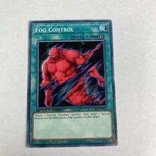Yugioh Fog Control sgx3-enh17 Duelists of Shadows 1st Edition Common Speed Duel