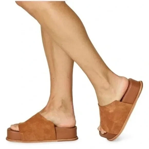 Tan hotsell platform slides