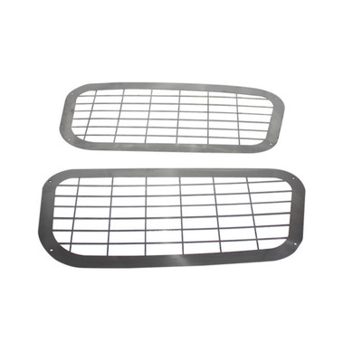 Mercedes Atego 2018-2024 Headlight Protector Super Polished Stainless Steel 2 Pc