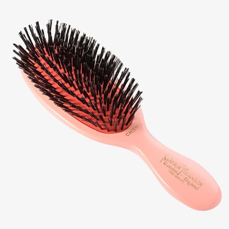 Mason Pearson ヘアブラシ Child Bristle MASON PEARSON CHILD BRISTLE PINK Boar Bristle brush from